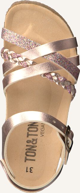 Roségouden TON & TON Platte sandalen OM10861 Roségouden TON & TON Platte sandalen OM10861 - large