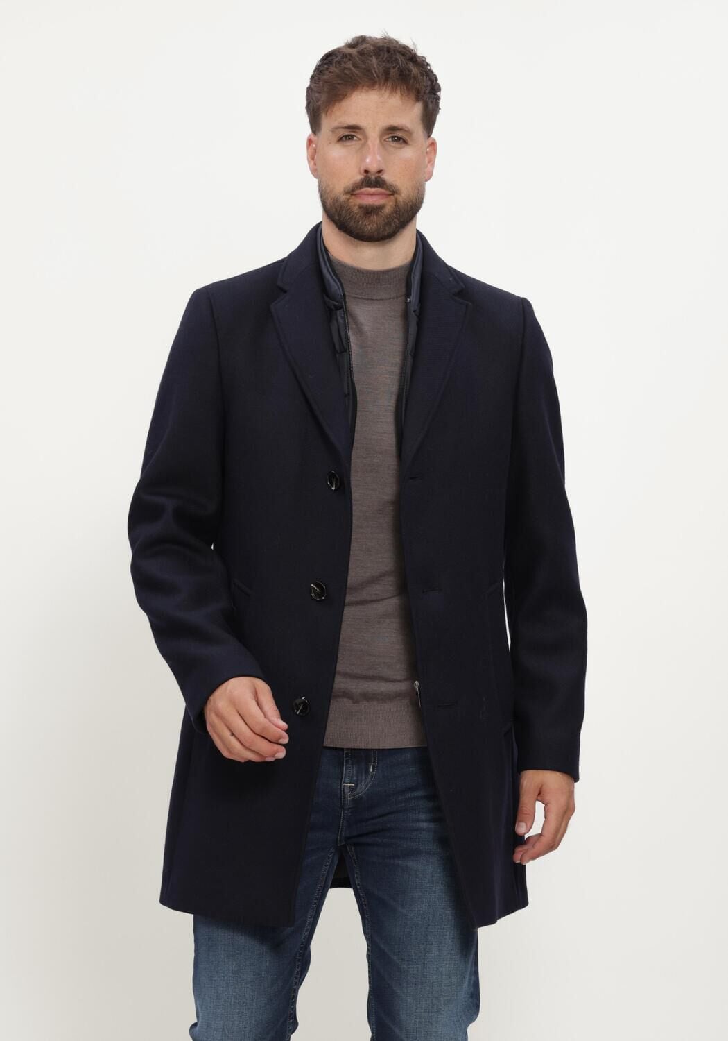 STEFANO LAURAN Heren Jassen Sl-casper Donkerblauw