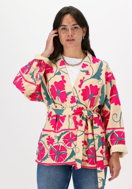 Multi SISSEL EDELBO Kimono SUZY EMBROIDERY JACKET - large