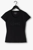 Zwarte GUESS T-shirt SS RN ADELINA TEE