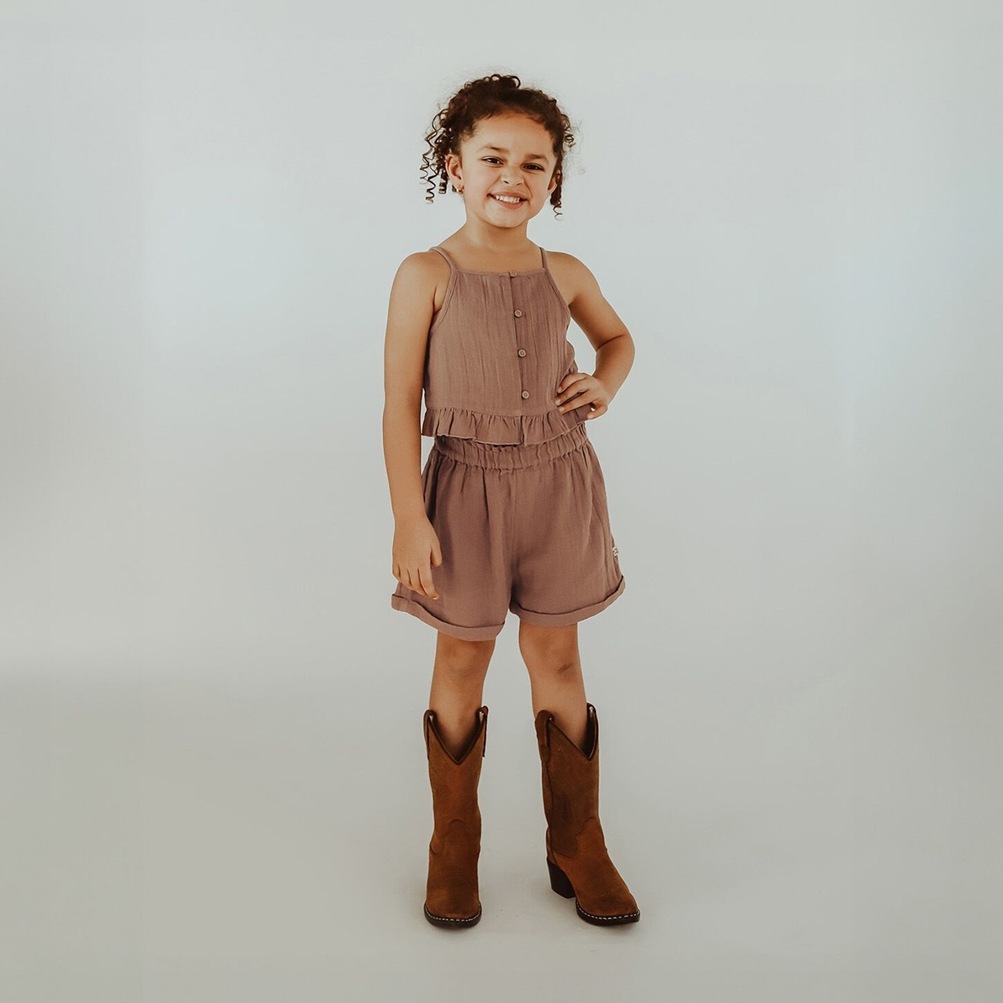 Bruine YOUR WISHES Top JESSICA - large