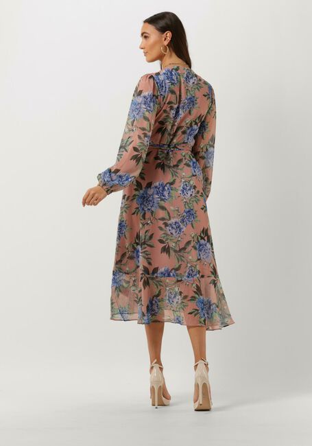 Roze Y.A.S. Midi jurk YAESME LS DRESS - BM - large