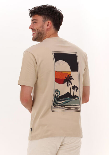 Zand COLOURFUL REBEL T-shirt SUNSET BACK PRINT BASIC TEE - large