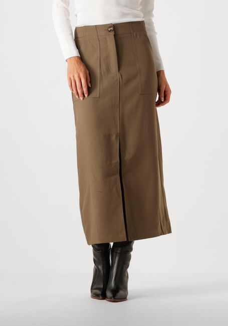 Bruine Y.A.S. Maxirok YASCAPPA HW ANKLE SKIRT - large