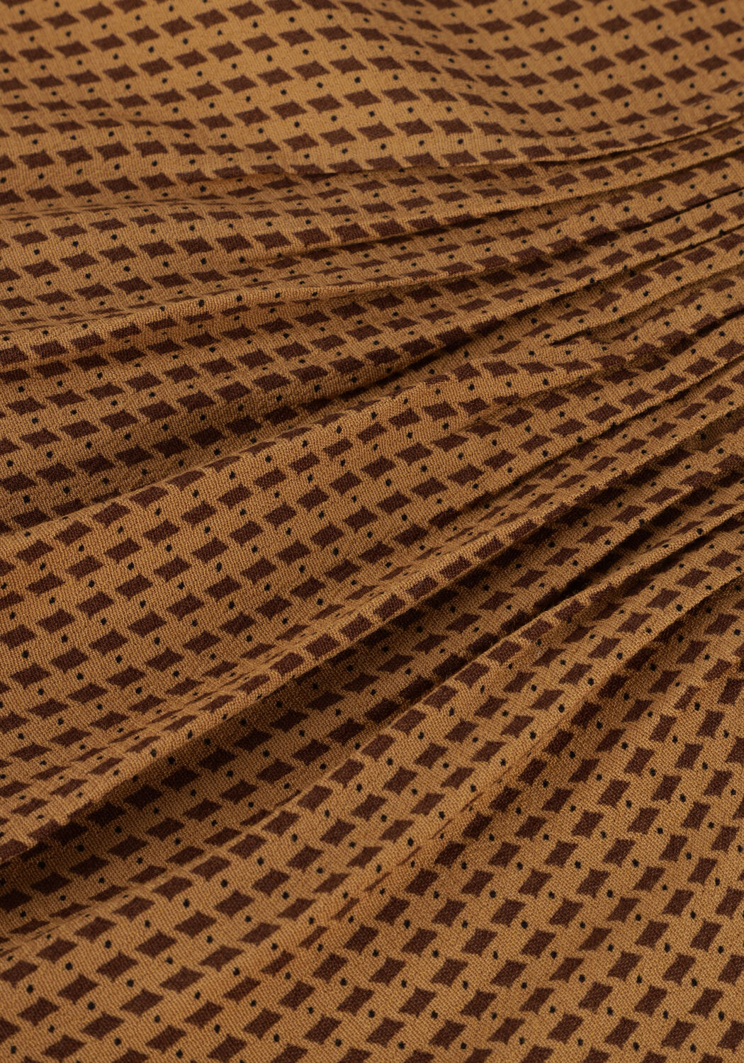 Bruine MOS MOSH Blouses FINA PEPITA BLOUSE - large