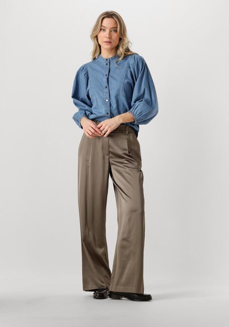 Blauwe MINUS Blouses JASMENE SHIRT - large