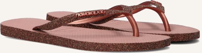 Roze HAVAIANAS Teenslippers SLIM SPARKLE II CROCUS Roze HAVAIANAS Teenslippers SLIM SPARKLE II CROCUS - large