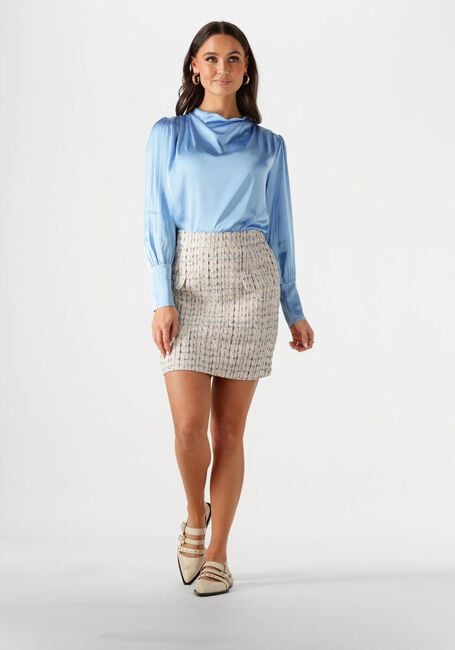 Lichtblauwe FREEBIRD Blouses TESKE LS - large