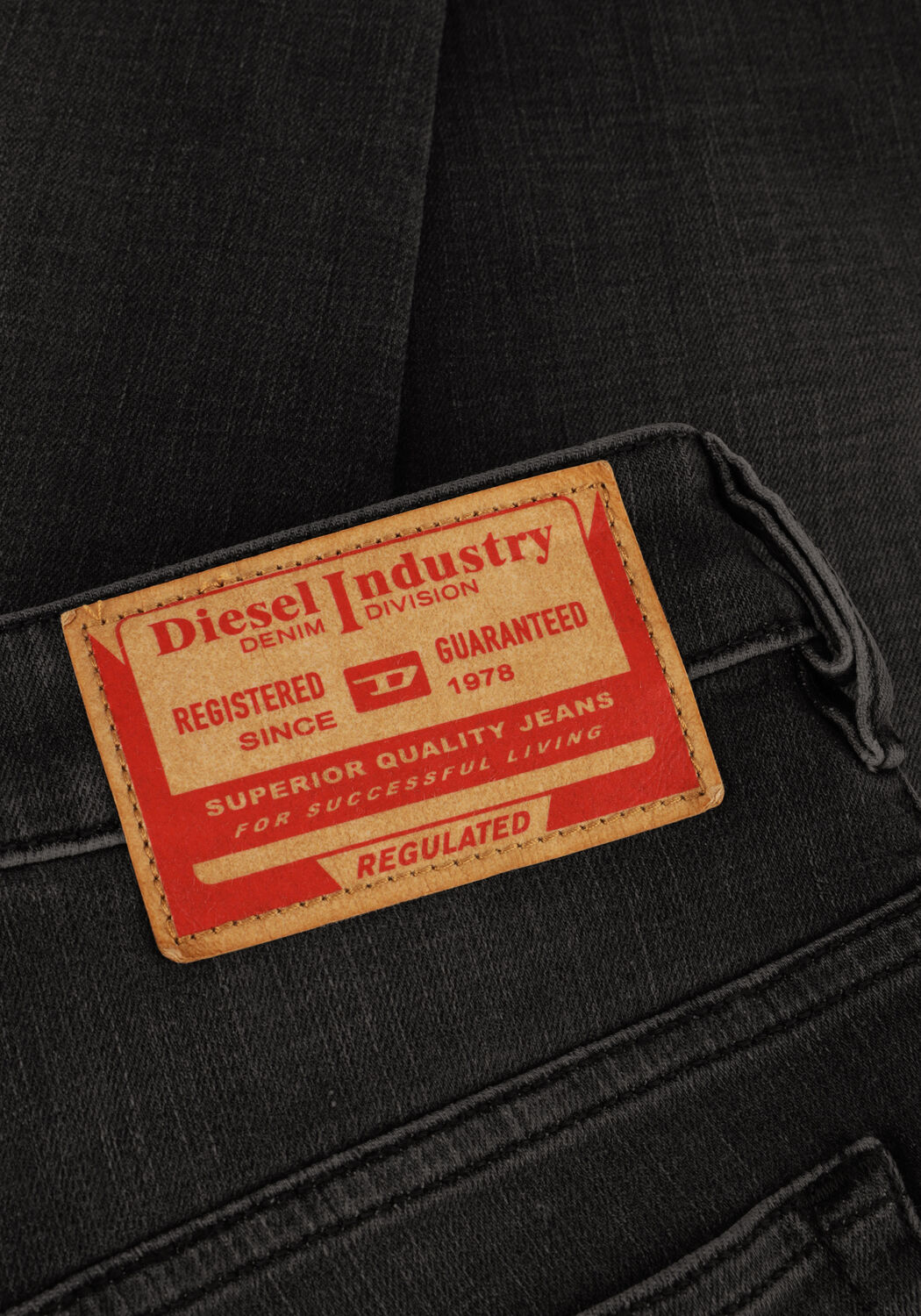 Grijze DIESEL Straight leg jeans D-YENNOX - large