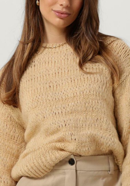 Creme MODSTRÖM Trui GROVERMD O-NECK - large