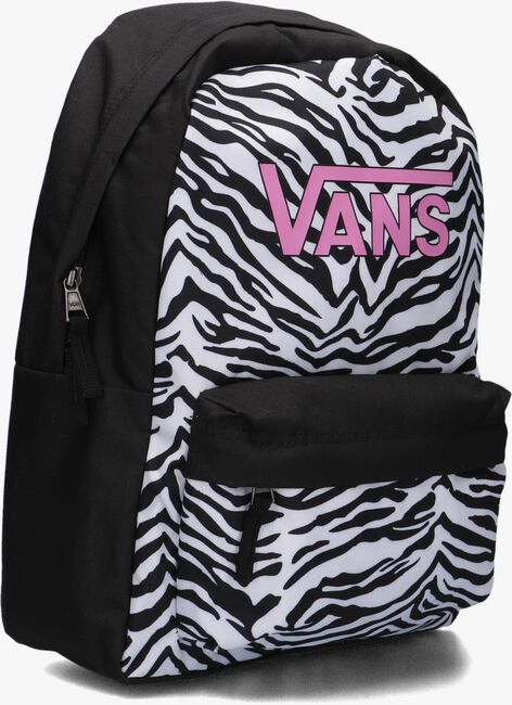 Zwarte VANS Rugtas GR GIRLS REALM BACKPACK WHITE-BLACK | Omoda