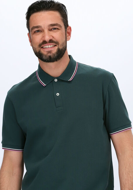 SCOTCH & SODA CONTRAST-TIPPED PIQUE POLO IN  - large