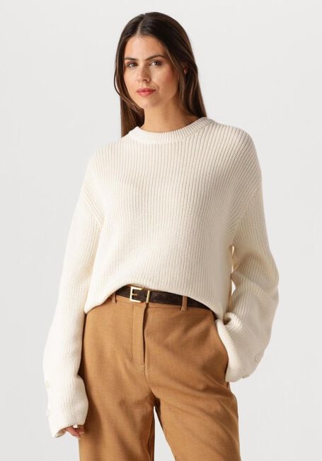 Creme MODSTRÖM Trui ROSEMD O-NECK - large