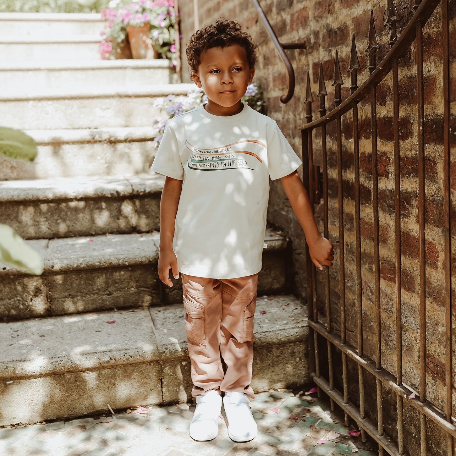 Beige YOUR WISHES T-shirt PARS - large