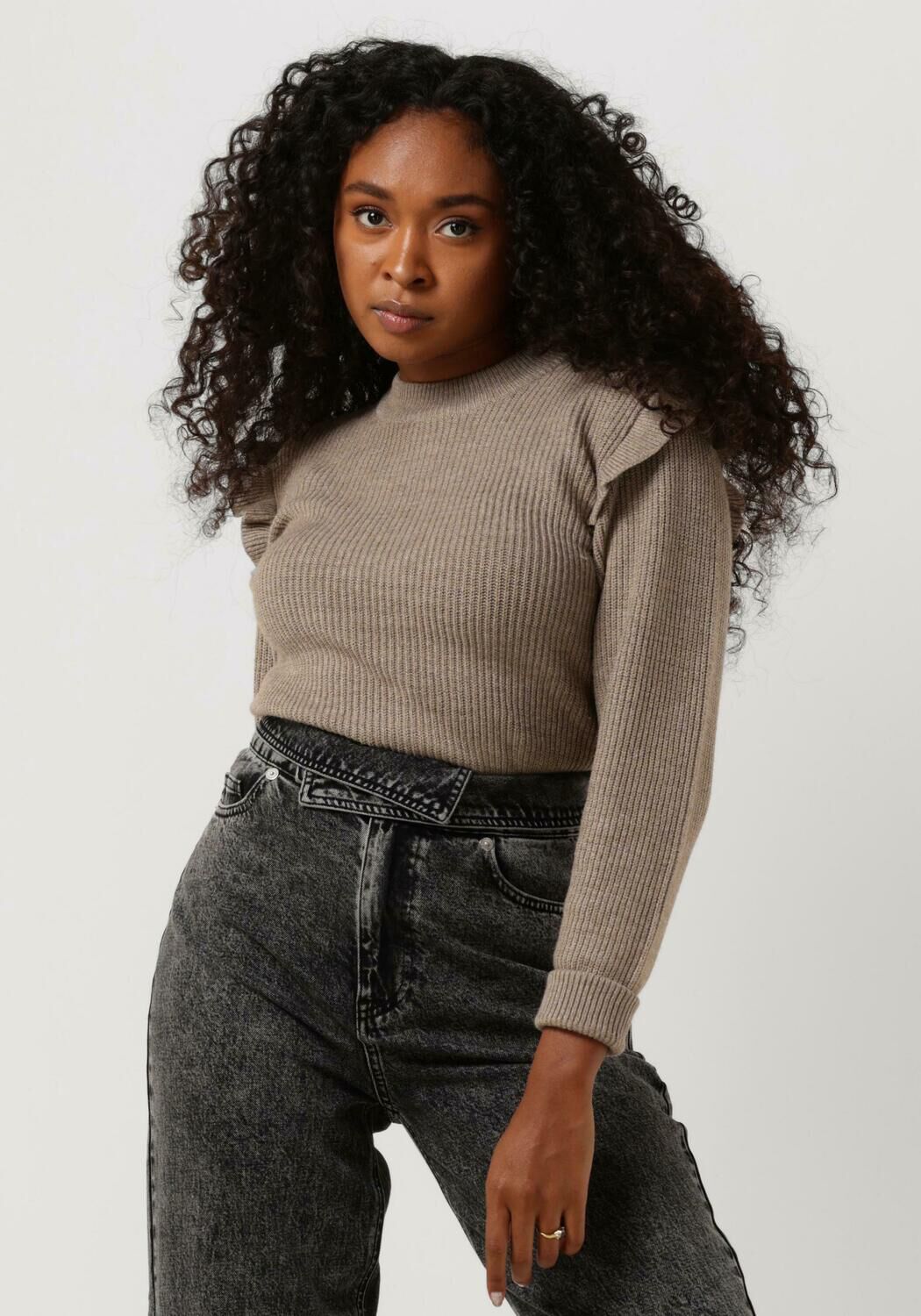 Object trui bruin on sale