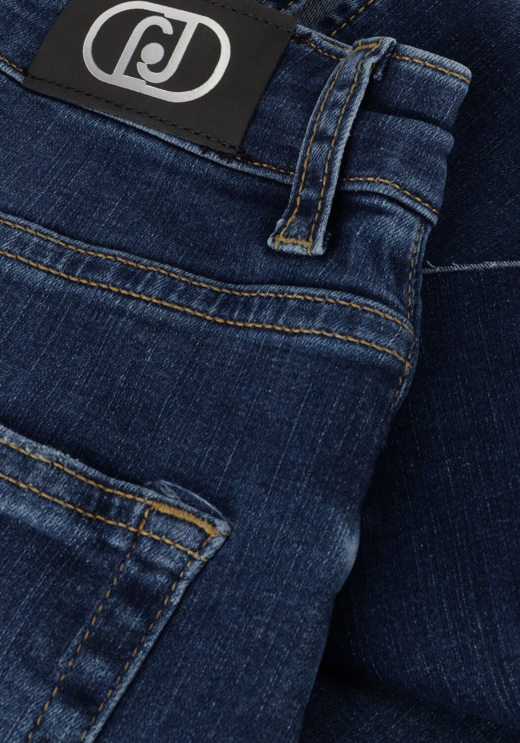 Donkerblauwe LIU JO Maxirok GONNA LUNGA DENIM - large