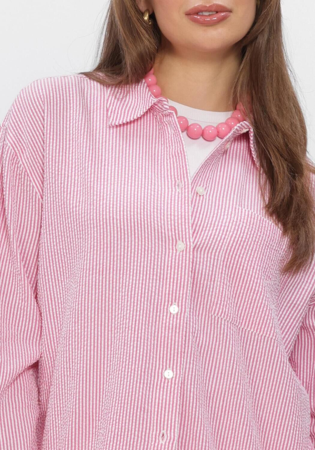 Witte MSCH COPENHAGEN Blouses MSCHFELICITY SHIRT STP - large
