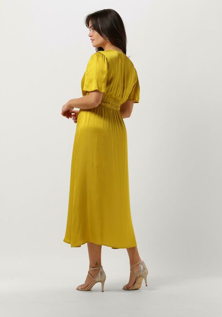 Gele SUNCOO Midi jurk COSIMA - large
