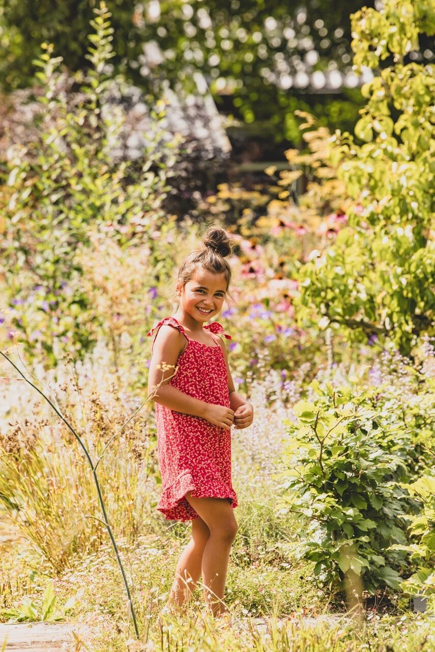LOOXS Little Meisjes Jumpsuits 2413-7068 Rood