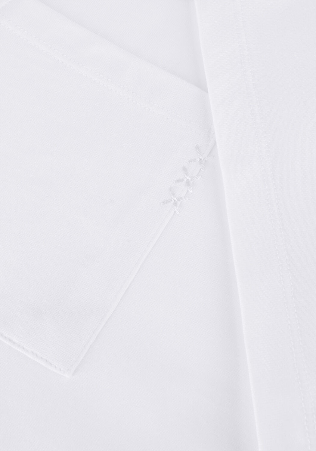 Witte SCOTCH & SODA T-shirt 3 CROSSES LOOSE FIT POCKET T-SHIRT - large