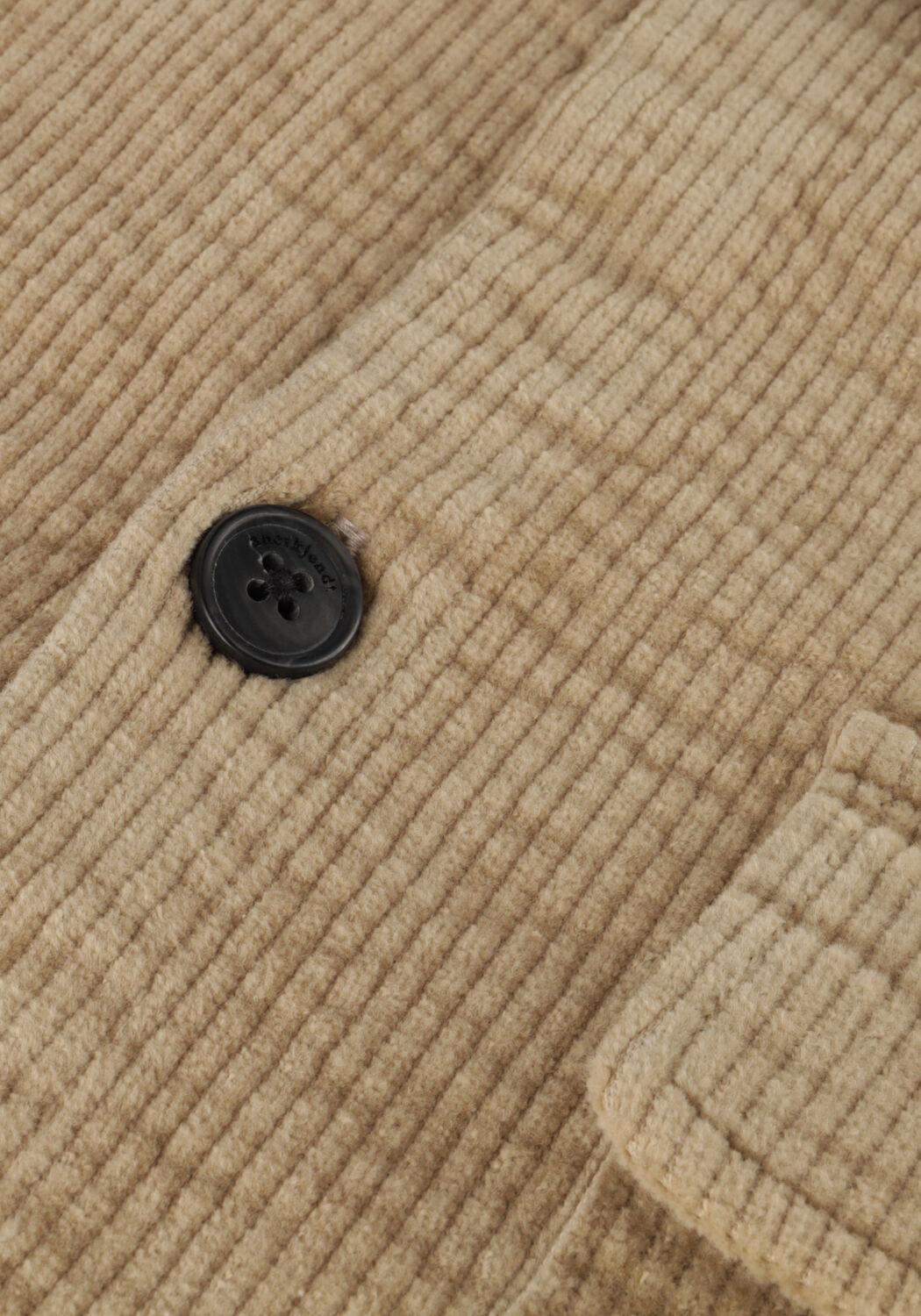 Beige ANERKJENDT Overshirt AKOSCAR HEAVY CORD OVERSHIRT - large