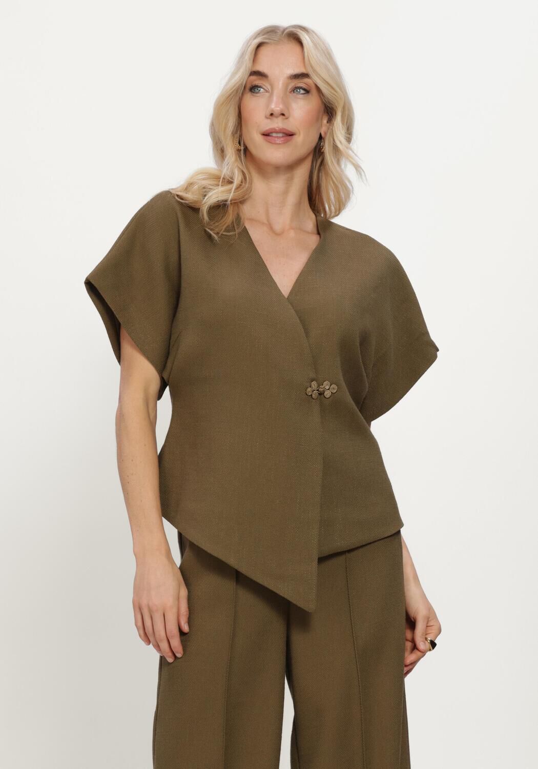 Groene Y.A.S. Blazer YASCOMIRA SS BLAZER S. - large