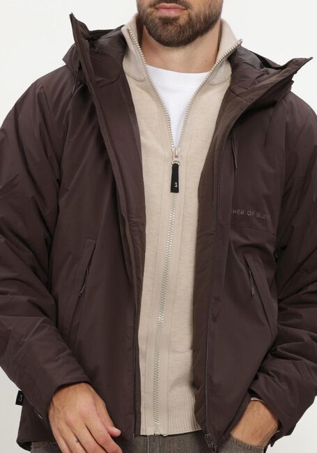 Bruine BUTCHER OF BLUE Gewatteerde jas LANDON JACKET - large