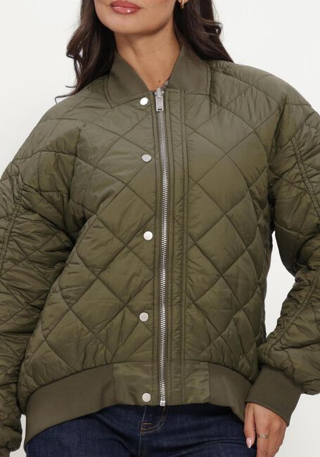Khaki MY ESSENTIAL WARDROBE Jack HELGAMW BOMBER JACKET - large