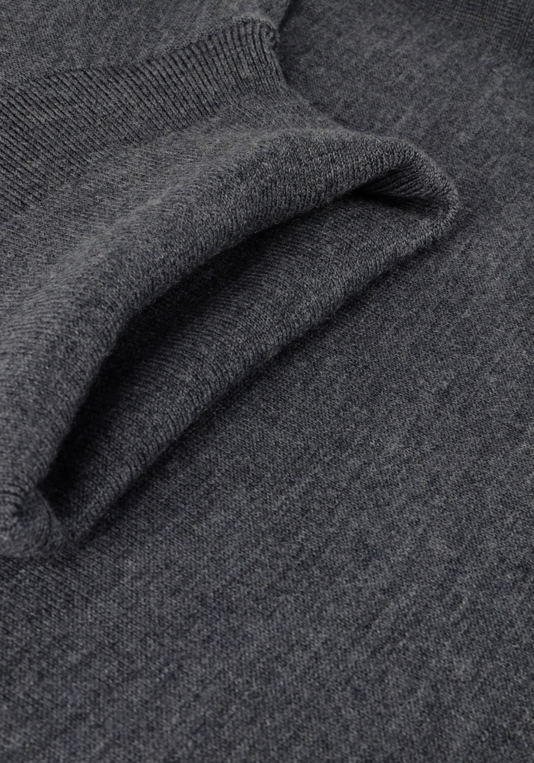 Grijze PROFUOMO Coltrui PULLOVER ROLL NECK - large