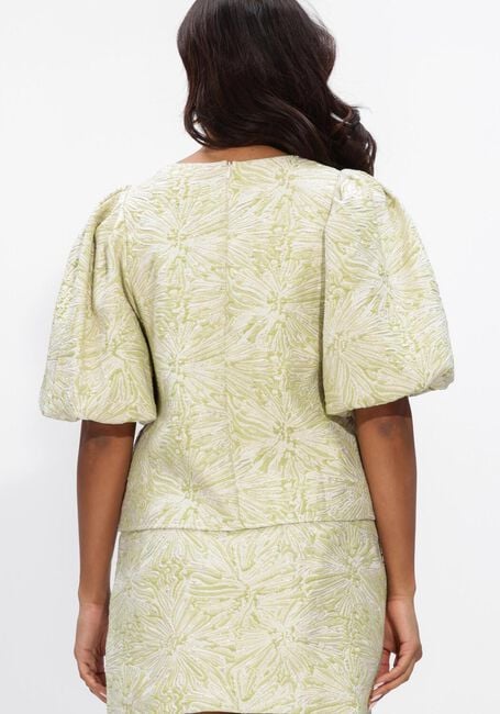 Mint NOTRE-V Top NV-HENNIE BROCADE TOP - large