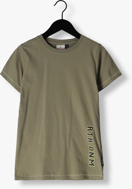 Donkergroene RETOUR T-shirt ITALO - large