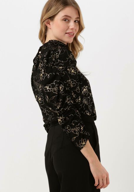 Zwarte JANSEN AMSTERDAM T-shirt PHILOU - large