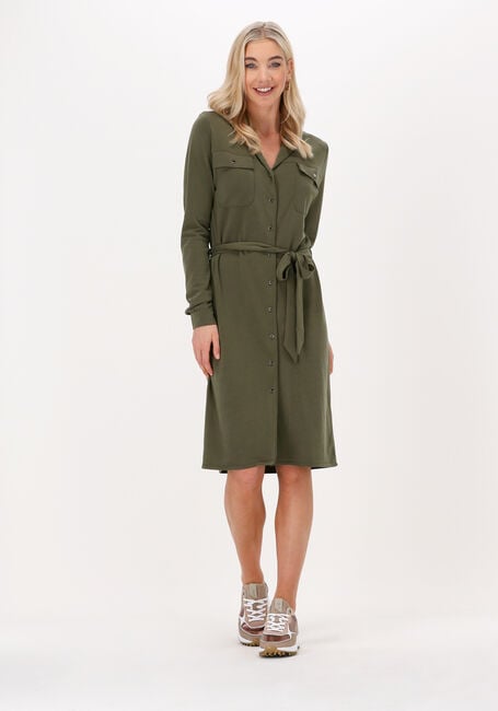 Groene JANSEN AMSTERDAM Mini jurk BIBIAN Groene JANSEN AMSTERDAM Mini jurk BIBIAN - large