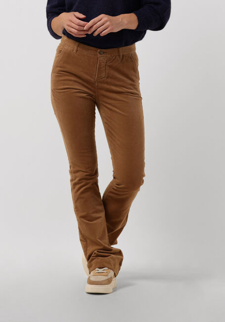 Khaki BY-BAR Pantalon LEILA VELVET TWILL PANT - large