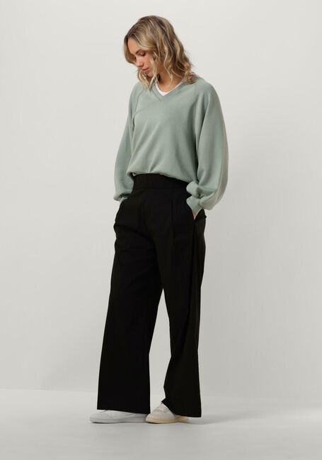 Groene MSCH COPENHAGEN Sweater MSCHNELINA IMA Q RAGLAN V SWEATERSHIRT - large