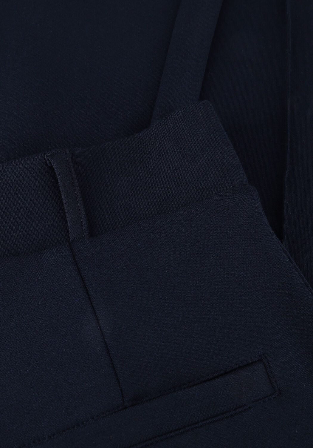 Blauwe JANSEN AMSTERDAM Pantalon HV404 WIDE PANTS - large