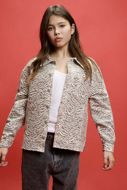 Zand ALIX MINI Jack WOVEN TIGER JACQUARD BOUCLE JACKET Zand ALIX MINI Jack WOVEN TIGER JACQUARD BOUCLE JACKET - large