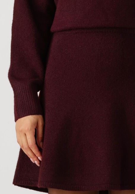 Bordeaux NEO NOIR Minirok GISA KNIT SKIRT - large