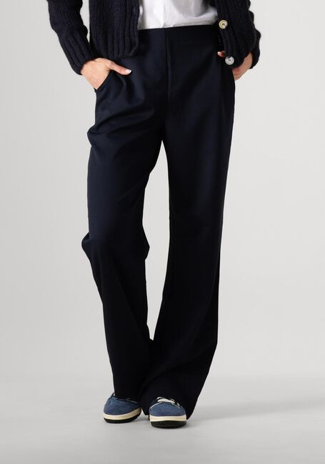 Donkerblauwe CIRCLE OF TRUST Flared broek MARLEY PANTS - large