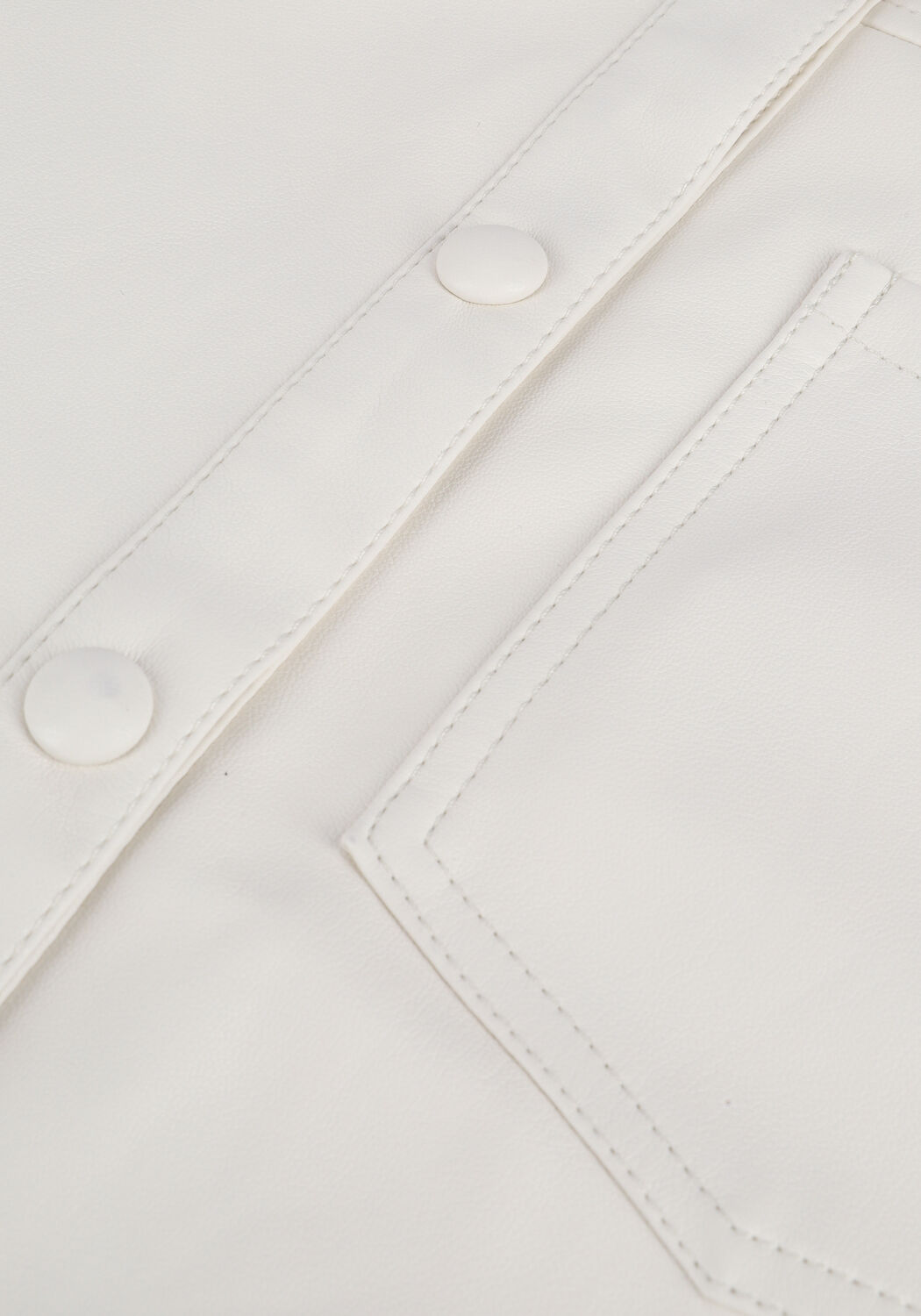 Ecru NA-KD Blouses PU SHIRT - large