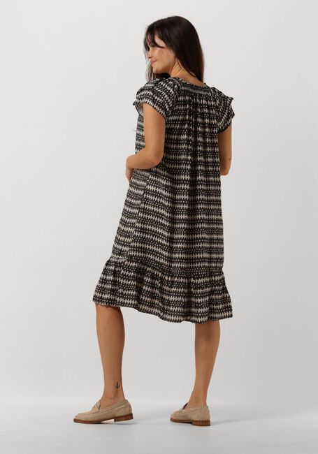 Grijze CO'COUTURE Midi jurk SUNRISE CROP CAYA DRESS - large