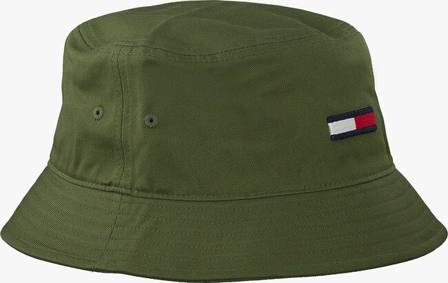 Groene TOMMY HILFIGER Hoed FLAG BUCKET HAT - large