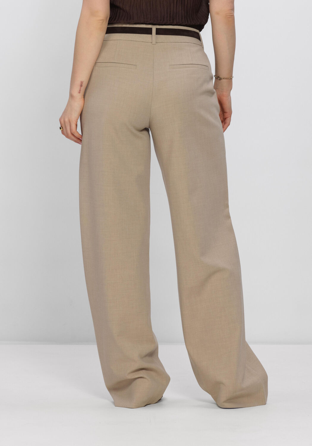 Bruine FIVEUNITS Wijde broek DENAFV 826 - large