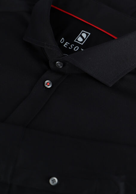 Zwarte DESOTO Klassiek overhemd KENT 1/1 - large