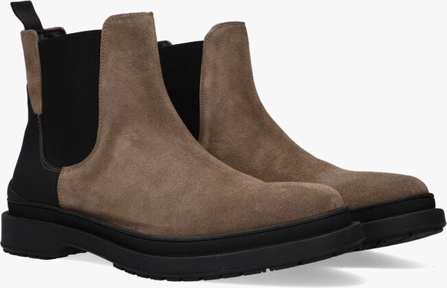 Taupe MAZZELTOV Chelsea boots 11935 - large