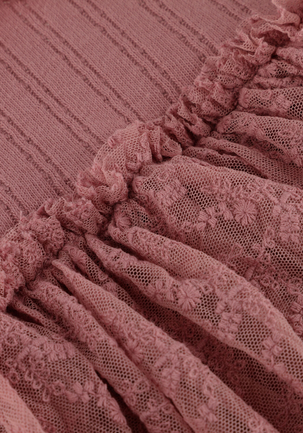 Roze LIL' ATELIER Mini jurk NBFROBELLE LS BODY DRESS LIL - large