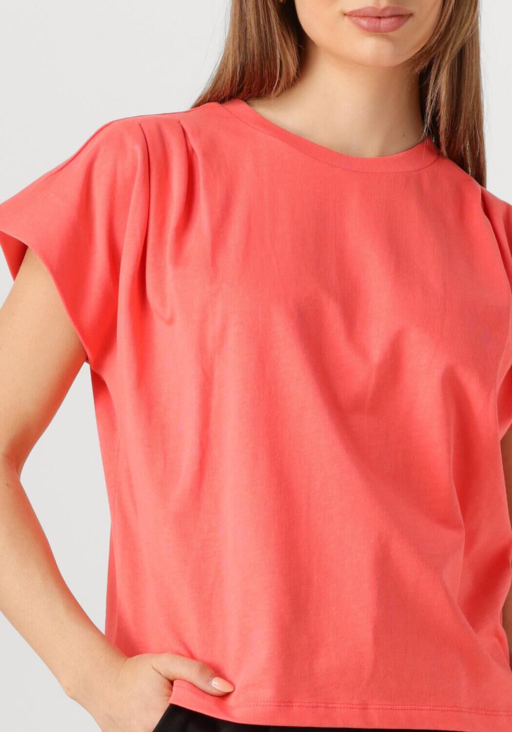 MINUS Dames Tops & T-shirts Sevira T-shirt Koraal