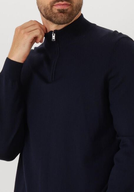 Donkerblauwe BOSS BLACK Trui EBENJI - large