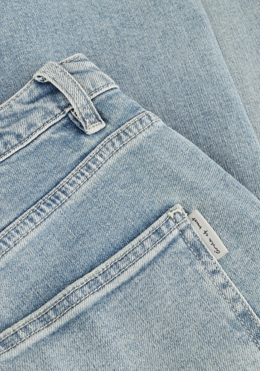 Blauwe CIRCLE OF TRUST Wide jeans HARLEY DNM - large