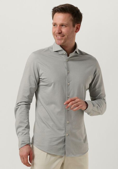 Groene PROFUOMO Klassiek overhemd PPUH10055 - large